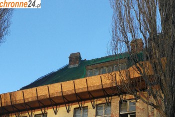 Krynica-Zdrój Zabezpieczenie starego dachu - siatka zabezpieczająca dachówki Sklep Krynica-Zdrój